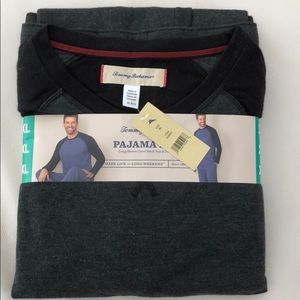Men’s PJ lounge set! XL black/charcoal